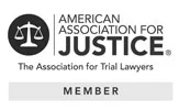 American Association for Justice Member Badge